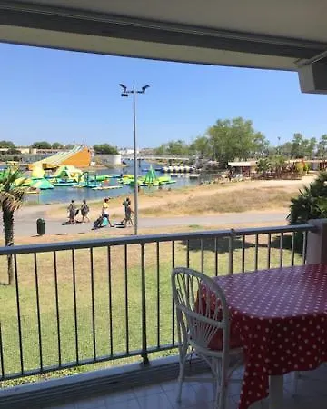 Apartament Amoureva,t2, Vue Lagon, Proche Mer, Parking, Clim, Piscine Agde