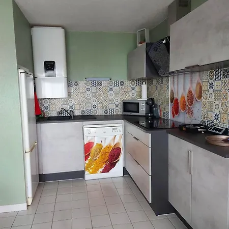 Apartament Amoureva,t2, Vue Lagon, Proche Mer, Parking, Clim, Piscine